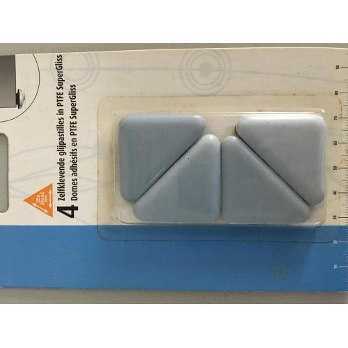 Triangle style PTFE Sliders
