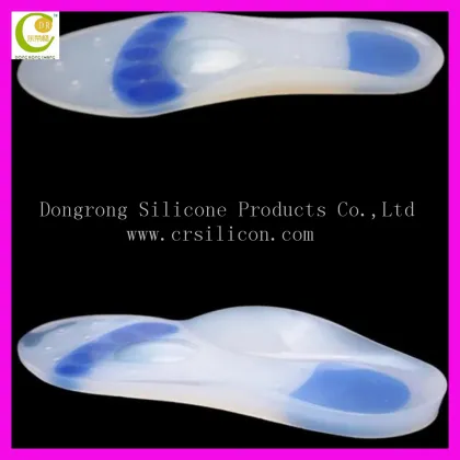 Gel Silicone Tpu Material Shock Absorbing Silicone Gel Insoles For Shoes