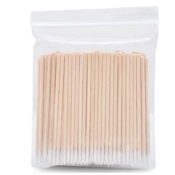 Factory Direct Sales Disposable Cotton Swabs with Wooden Sticks for Makeup