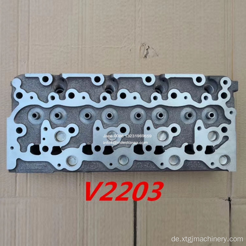 Versorgung Dieselmotor V2203 Zylinderkopf