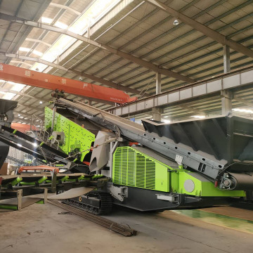 Kaya ve beton için mobil taş kırıcı makinesi