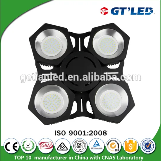 Industrial IP65 SMD 3030 chip Indoor 135lm/w 150w UFO LED High Bay Light