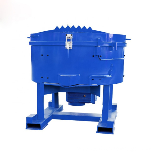 Electric Motor-Driven 500kg Castable Pan Refractory Mixer: Manufacturer and Mixing Capacity Solutions