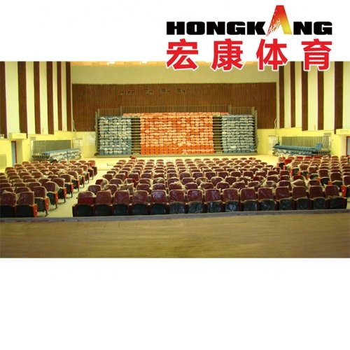 Fire-Resistant Retractable Gym Bleachers