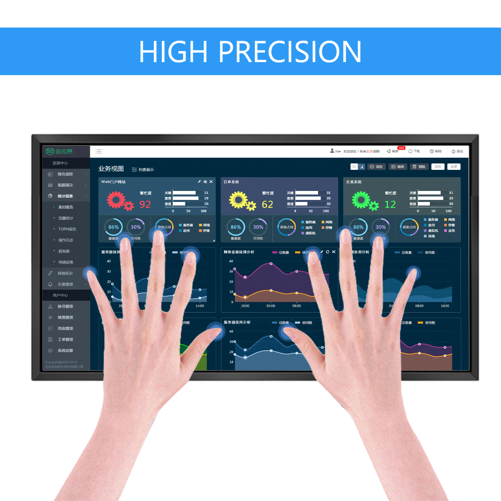 Infrared touch screen custom size/32 43 49 55 65 75 80 86 100 inch ir multi touch frame panel overlay kit2