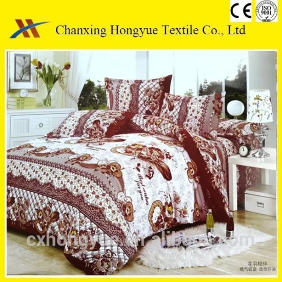 microfiber polyester disperse printing fabric with soft feeling for home textile