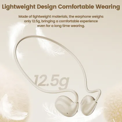 Toocki 8-Hour Battery Life Open Ear Bluetooth Headphones 5.3