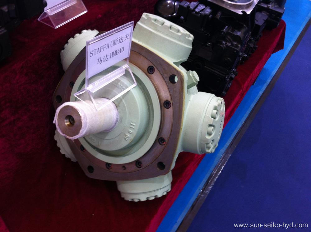 Hydraulic motor for injection molding machine