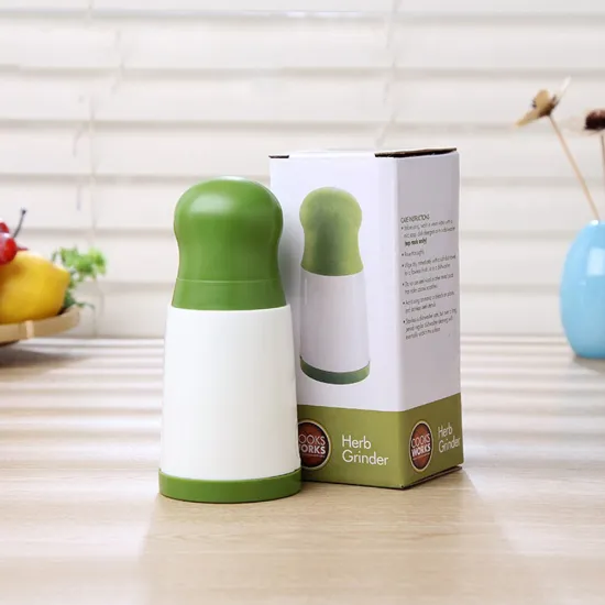 cooking tool stainless steel blades vegetable parsley herb mill grinder