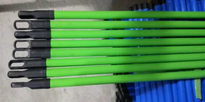 Painted Iron Mop and Broom Handle Metal Mop Stick
