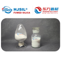 Hydrophobic fumed silica for toners