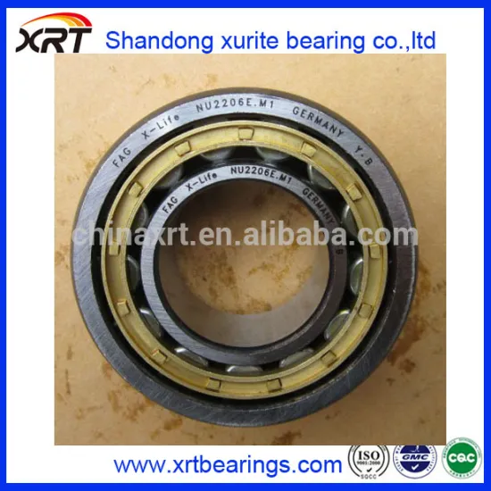 NU Series Bearings, Single row Cylindrical Roller Bearing NU2206 NU2206E.M1 NU2206-E-M1