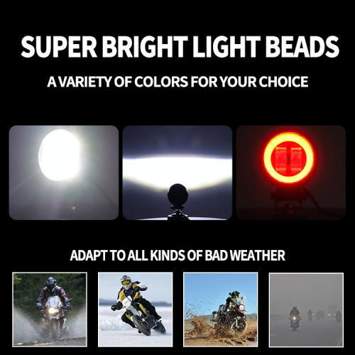 Waterproof Led Fog Light For Motorcycle Trucks