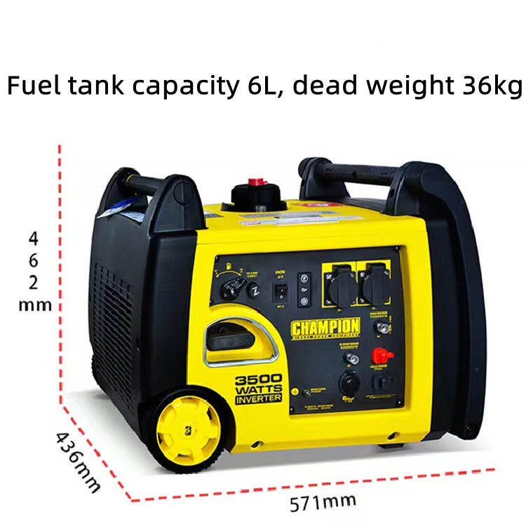 2kw3kw Liquefied Gas Gasoline Ultra Silent Generator