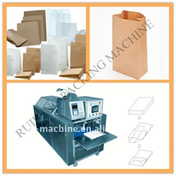 C- Paper Bag Bottom gluing Machine