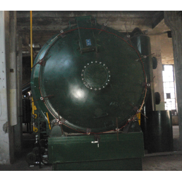 new fully-open door tire pyrolysis equipment