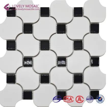 Irregular shape mosaic cotto ceramic tile