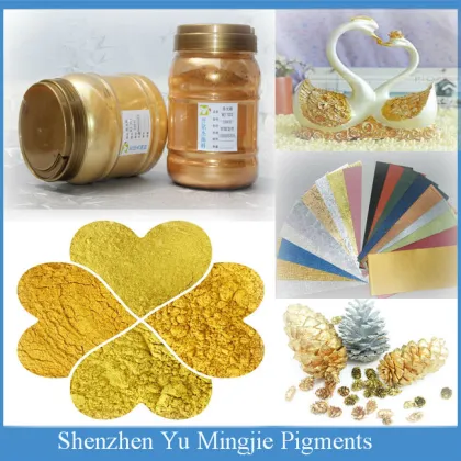 Golden Luster Pearl Pigment,pearl essence pigment,golden pearlescent pigment