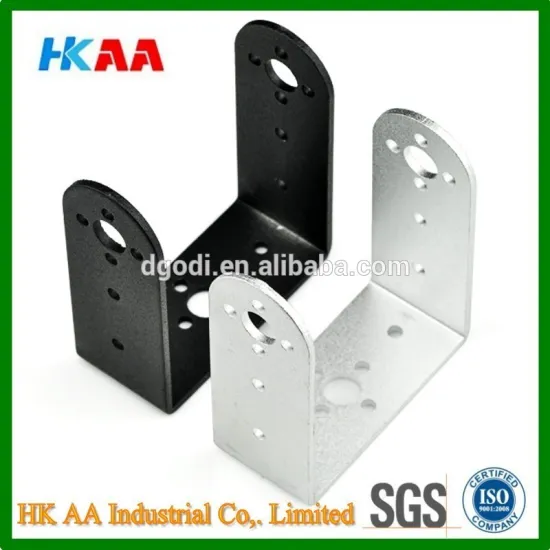 Long U Type Aluminum Servo Bracket for robot arms and legs