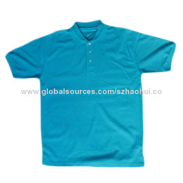 High quality custom golfer polo shirt, made of 100% cotton, design and brand can be customized