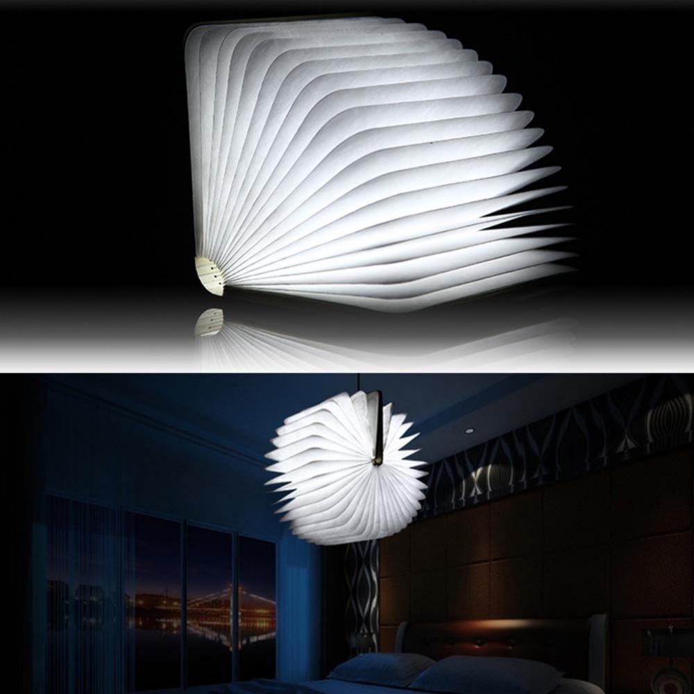 Folding Book Light with USB Charging Port