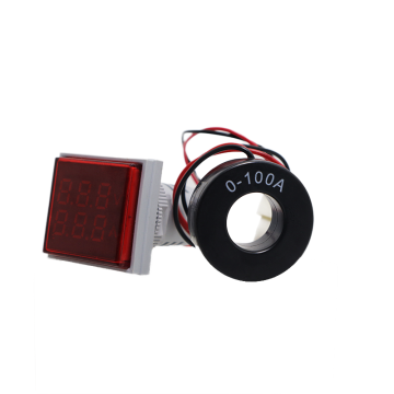 22mm Square Digital Display Indicator AD16-22FVA - Voltage and Current Wholesale
