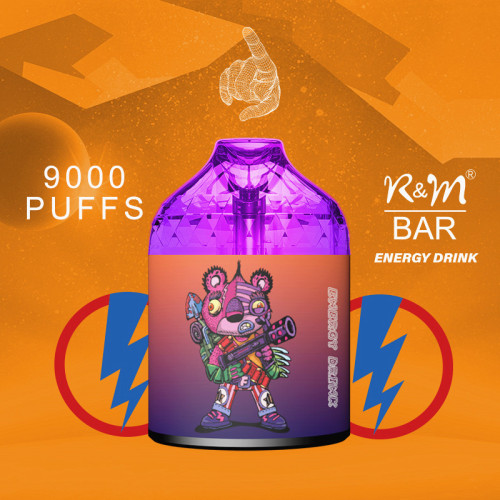 R&amp;M Bar 9000 Pulfos Precio Brasil Vapor desechable