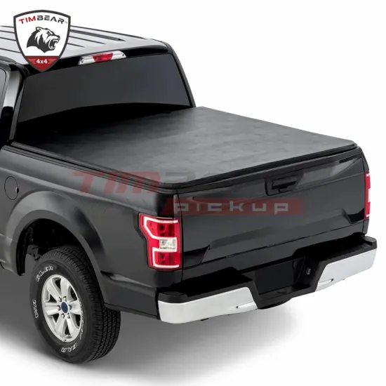 High-Quality 4X4 Soft Tri-Fold Tonneau Cover for Ford Raptor/F150 5.5