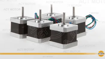 DIY 5PCS Nema17 2.5A 4 leads 17HS5425 stepper motor 3D printer