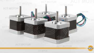 DIY 5PCS Nema17 2.5A 4 leads 17HS5425 stepper motor 3D printer