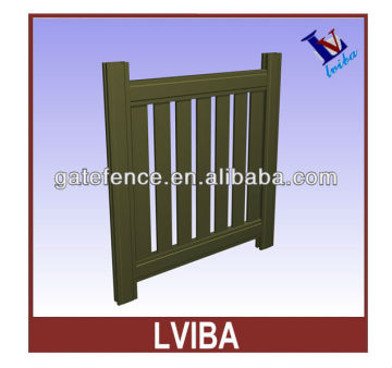 aluminum fence, aluminum slat fence /balcony safety fence