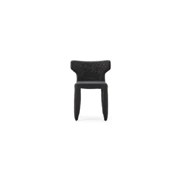 High-end Chair Dining Chair Black Clear Chairs