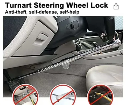 Vehicle Anti-Theft Steering Wheel Lock