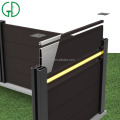 Garden Pool Horse Wood Panel Aluminum Fence