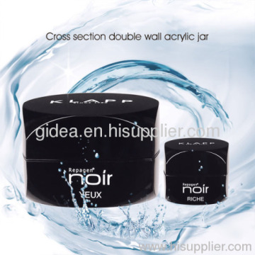 50ml Square Cosmetic Plastic Jars With Lids 