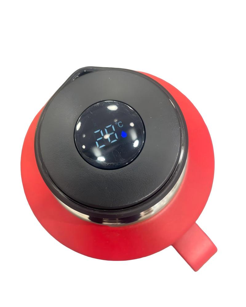 2L stainless steel coffee pot with led display