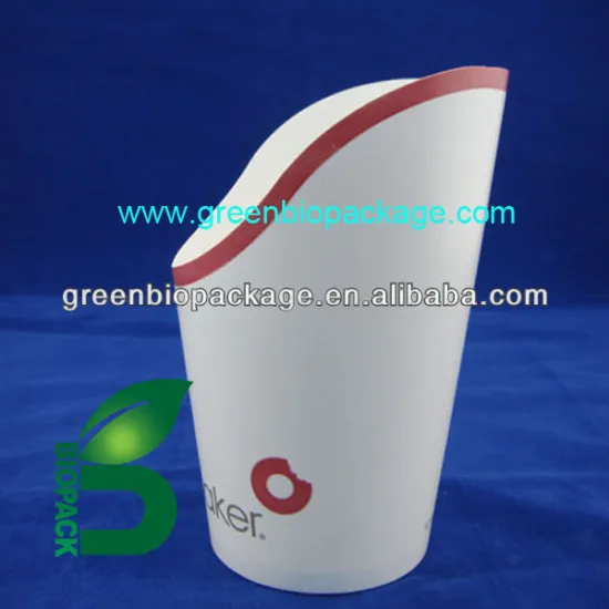 pla paper disposable french fries box