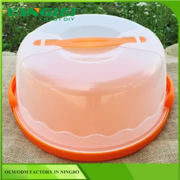 cup cake box Plastic Cake Box Cake Storage Carrier Container