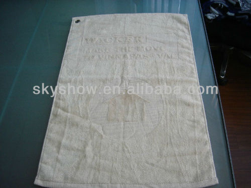 Embossed logo towel / towel