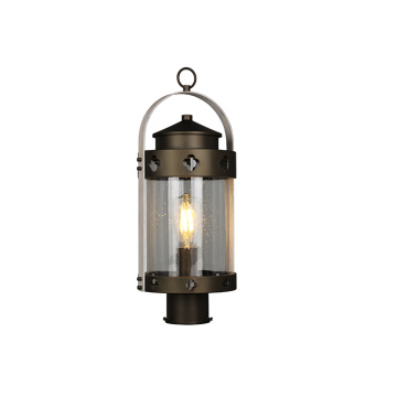 Garden Glass Post Lamp Stylish Outdoor Post Lamp Garden Lighting Supplier