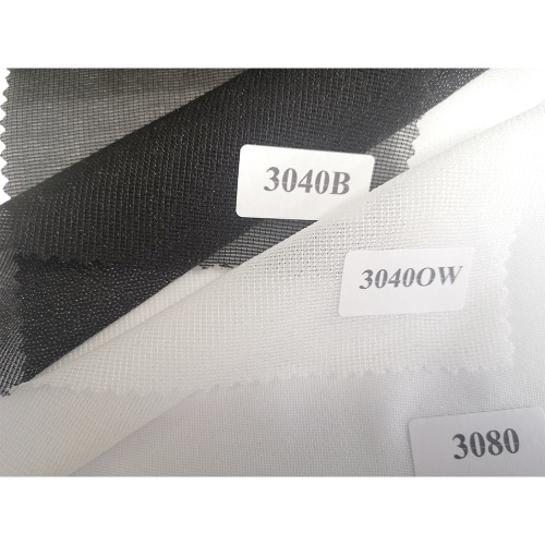 GAOXIN 100% Polyester Tricot Warp Knitted Fusible Fabric