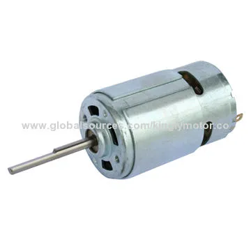 High voltage and high rpm DC electric motors