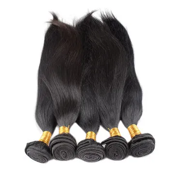 Malaysian Hair Extensions, Raw Unprocessed Hair Made, 12-32-inch Available, Sufficient Stock