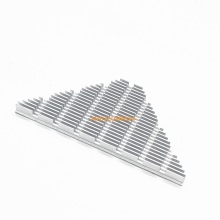 Custom extrusion led square aluminum body heatsink