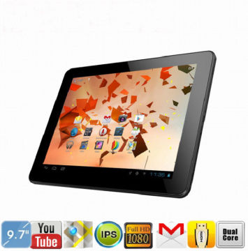 9.7 Mid Scroll Tablet Pc With 1g Ram / 16gb / Camera / Wifi / Bluetooth