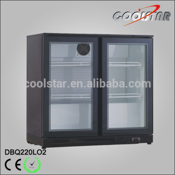Two open door club cooler