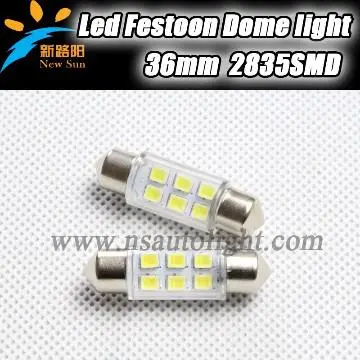 No Error 36mm led Festoon light , led festoon Bulbs,12v high lumen led