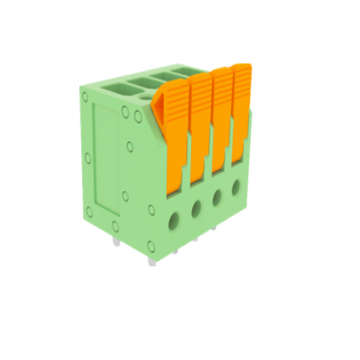 SMD Terminal Block 5.00mm Pitch 300V 20A Screwless Electrical Terminal Block