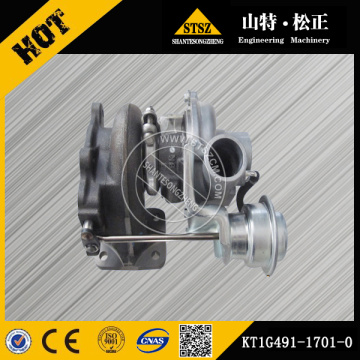 excavator spare parts,PC56-7 turbocharger KT1G491-1701-0