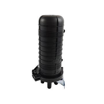 IP68 Rated 4-48 Core Vertical Heat Shrink Seal Mini Fiber Optic Splitter Closure with 1 Inlet and 3 Outlets for FTTH Applications
